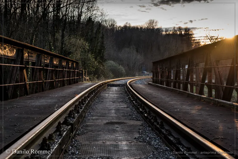 Fotografia dalla raccolta «Ferrovia Gemona–Sacile», opera 014