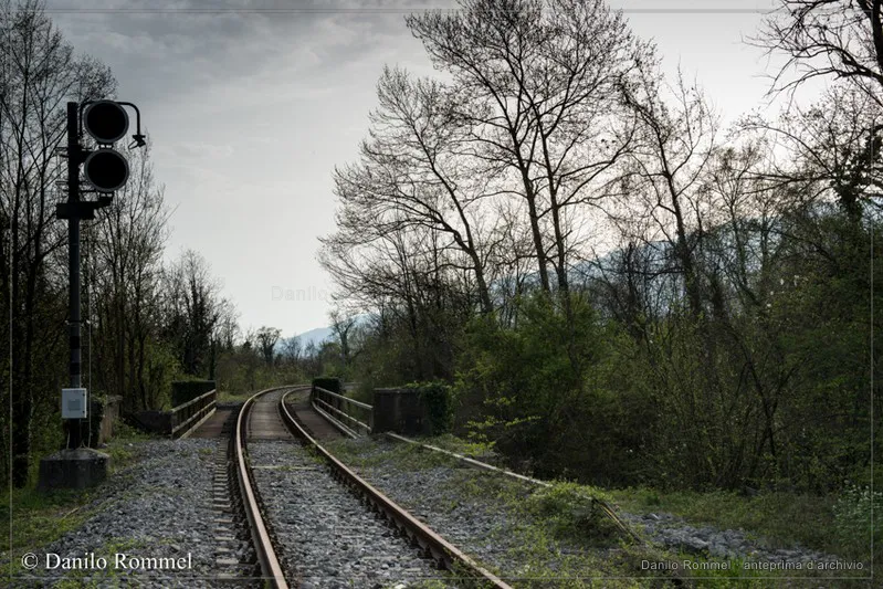 Fotografia dalla raccolta «Ferrovia Gemona–Sacile», opera 022