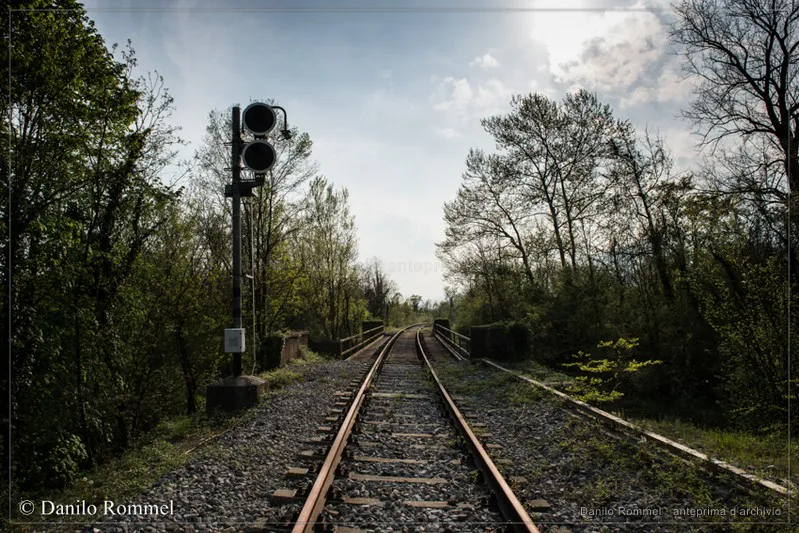 Fotografia dalla raccolta «Ferrovia Gemona–Sacile», opera 025