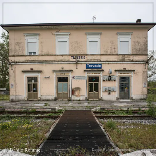 Fotografia dalla raccolta «Ferrovia Gemona–Sacile», opera 044