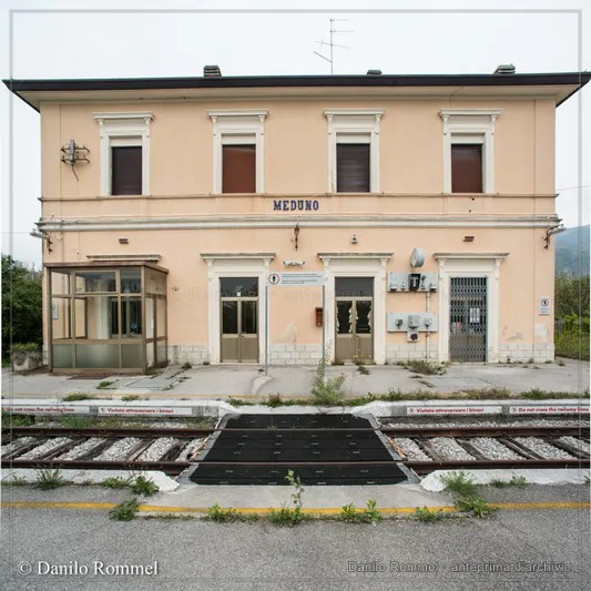 Fotografia dalla raccolta «Ferrovia Gemona–Sacile», opera 045