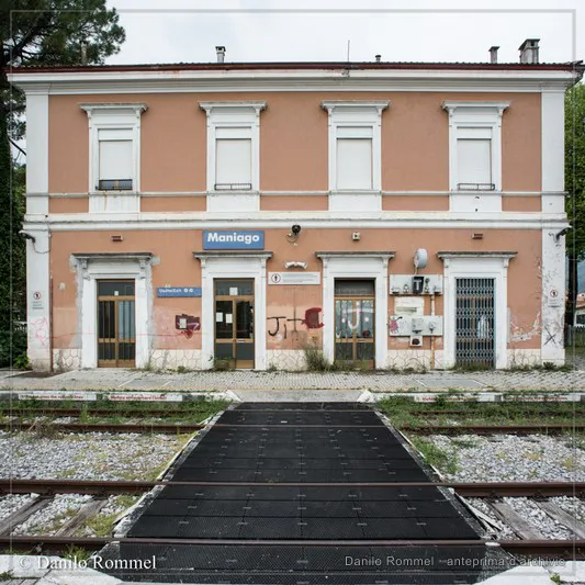 Fotografia dalla raccolta «Ferrovia Gemona–Sacile», opera 046