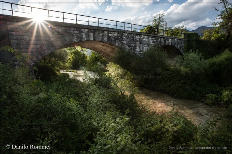 Fotografia dalla raccolta «Ferrovia Gemona–Sacile», opera 028