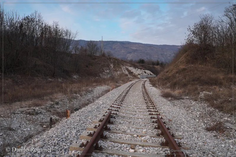 Fotografia dalla raccolta «Ferrovia Gemona–Sacile», opera 038